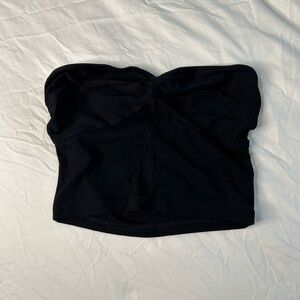 NWT SHEIN Black Twist Tube Top-Small